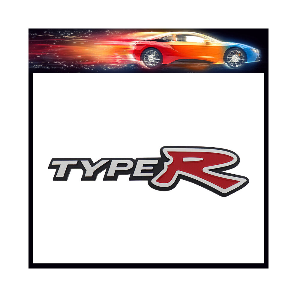 3D Premium For Accord Civic Spirior Odyssey Type R Typer Car Hood Fender 8105270542495