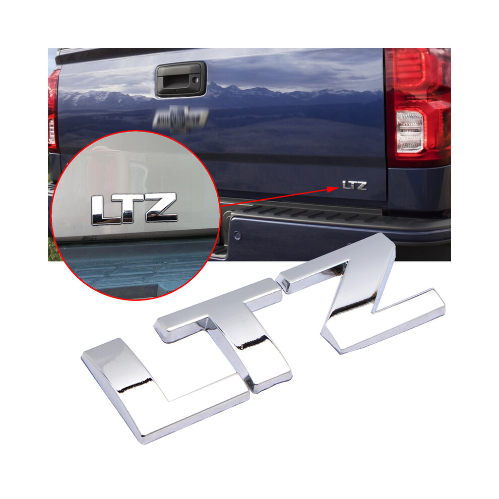 Chrome Oem Ltz Emblem Badge 3D Letter Tailgate Logo Nameplates Sticker 8105270544154