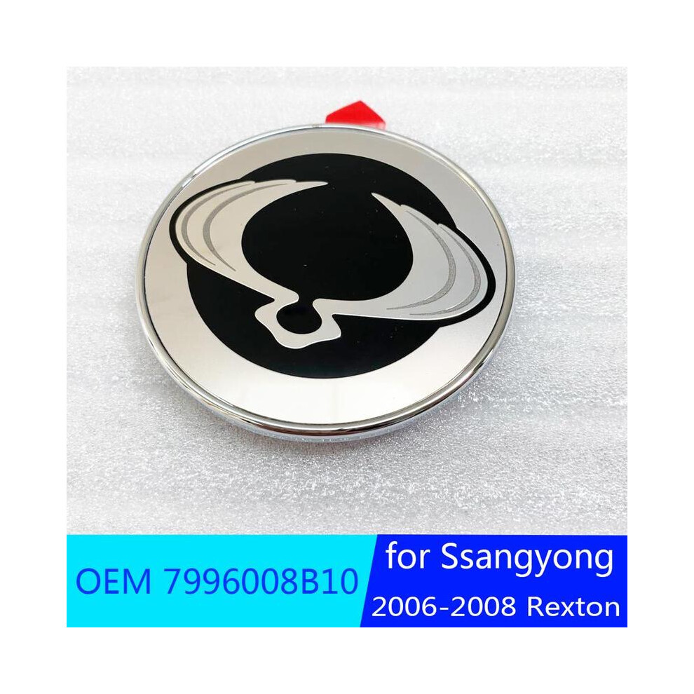 For Bonnet Wing Emblem Badge For Ssangyong 2006-2008 Rexton Oem Parts 8105270544413