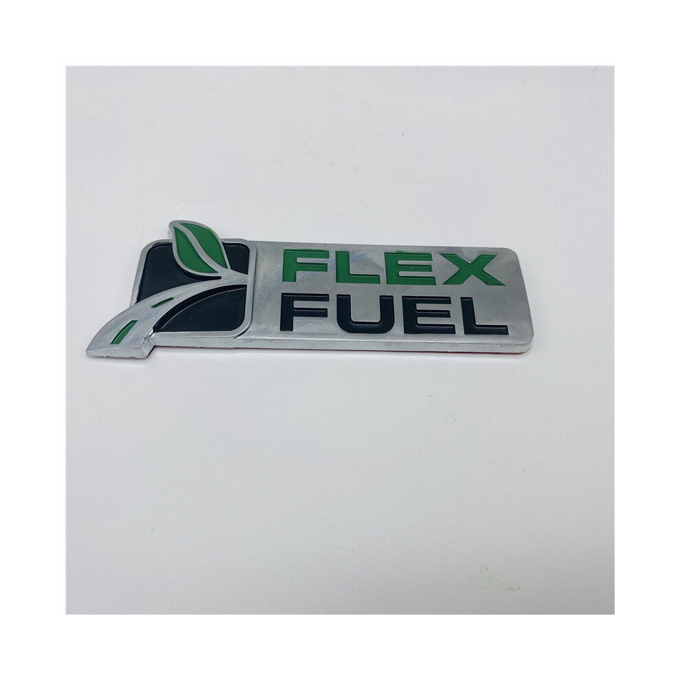 For Escape F150 E150 E250 F250 Explorer Flex Fuel Chrome Emblem Green 8105270544444