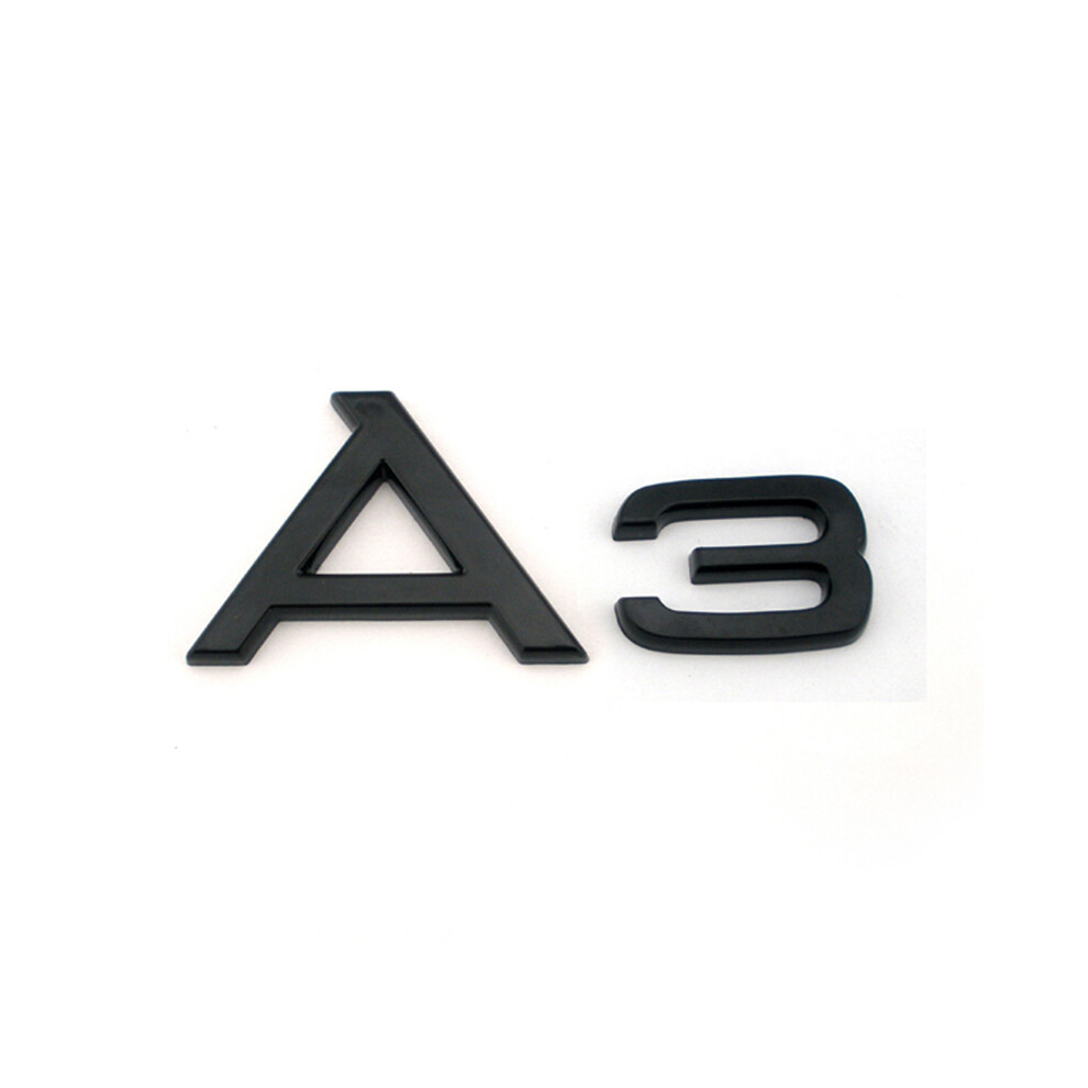 Gloss Original Edition Emblem Lettering Logo A3 8L 8P 8V 8Y Car Black 8105270545052