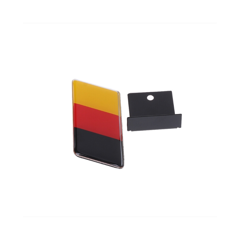 Noenname_null 1Pc German Flag Front Grille Sticker Emblem Badge For Volkswagen 8105270545465