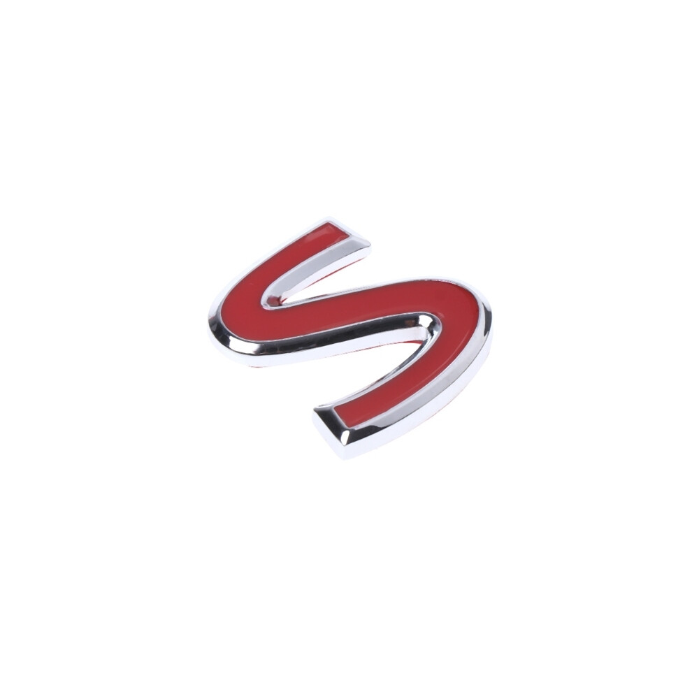 S Metal Badge Sticker For Infiniti Q50 Q50l Q30 Q70 Red 8105270545694