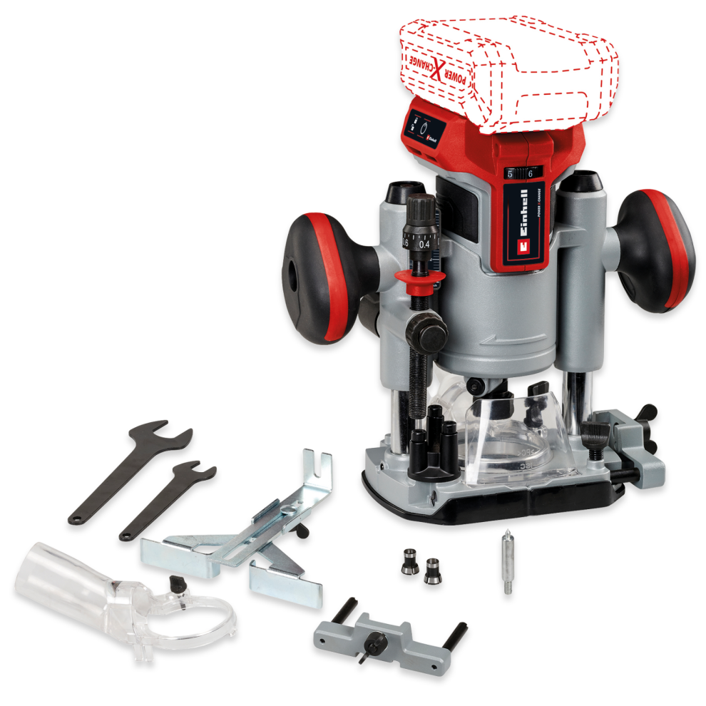 Einhell Professional Tp-Ro 18 Li Bl 18V Cordless Brushless Plunge Router - Image 7