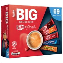 Nestle Big Biscuit Box Kitkat & Friends 69 Bars