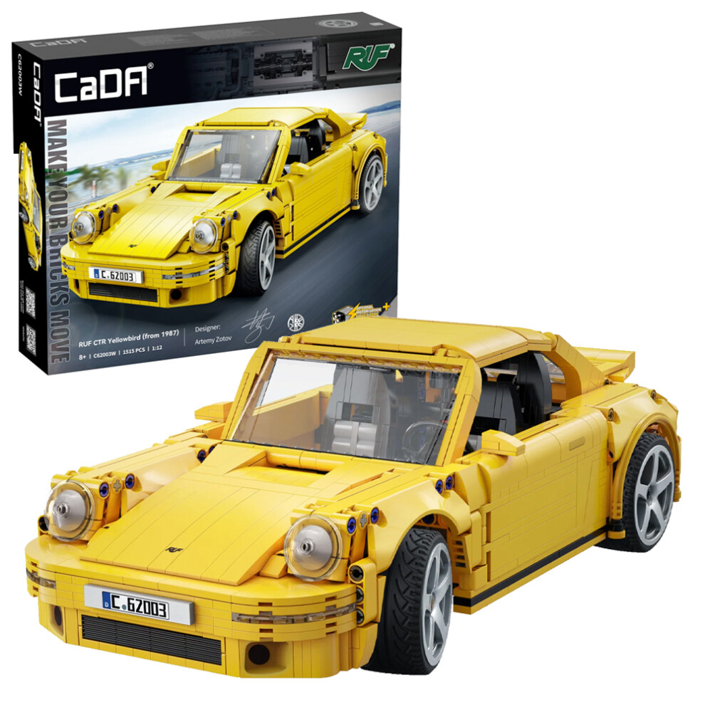 CaDA RUF CTR 2017 Yellowbird 1:12 Brick Model 1515pcs 62003W