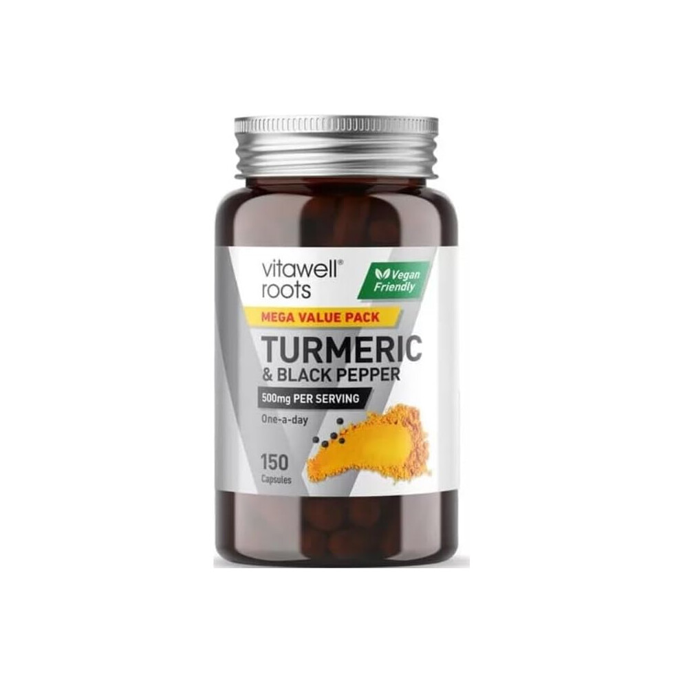 (Pack Of 2) Vitawell Turmeric & Black Pepper Capsules 150s