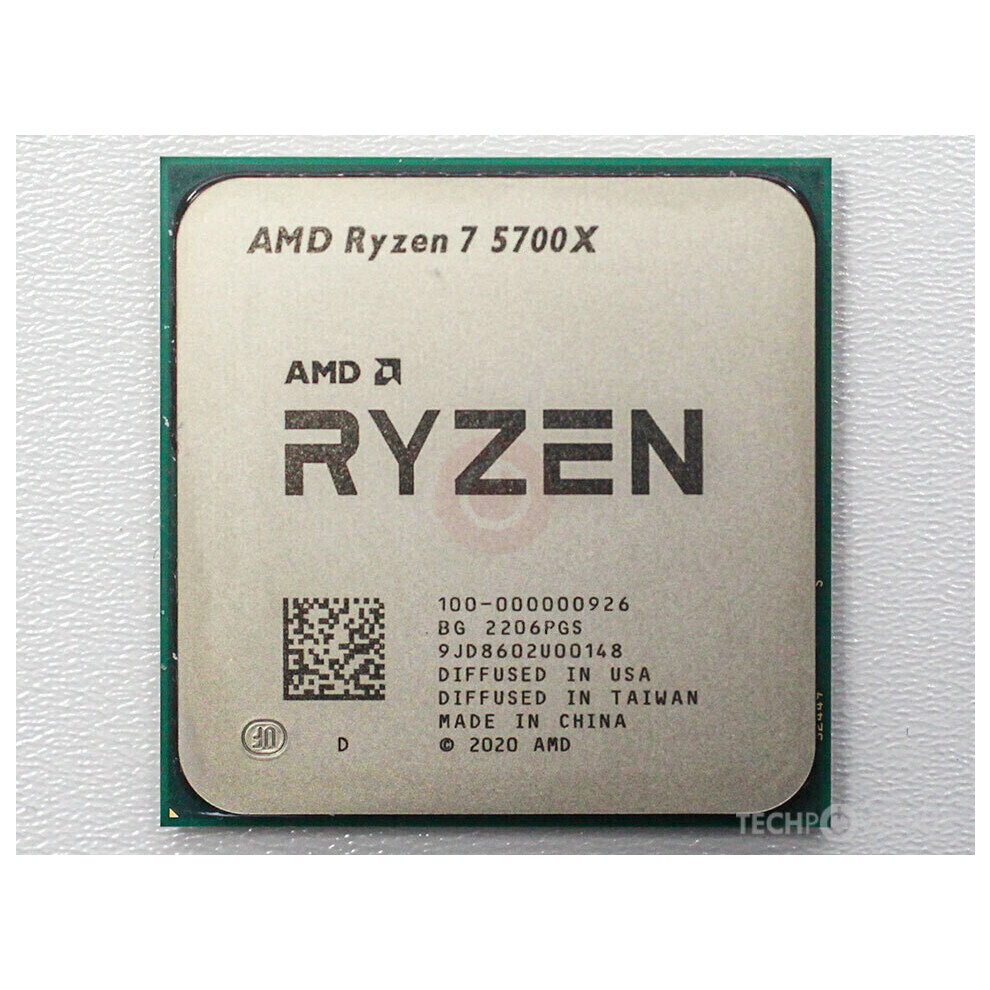 AMD Ryzen 7 5700X - 3.4 GHz - 8-core - 16 threads - 32 MB cache - Socket AM4 - OEM