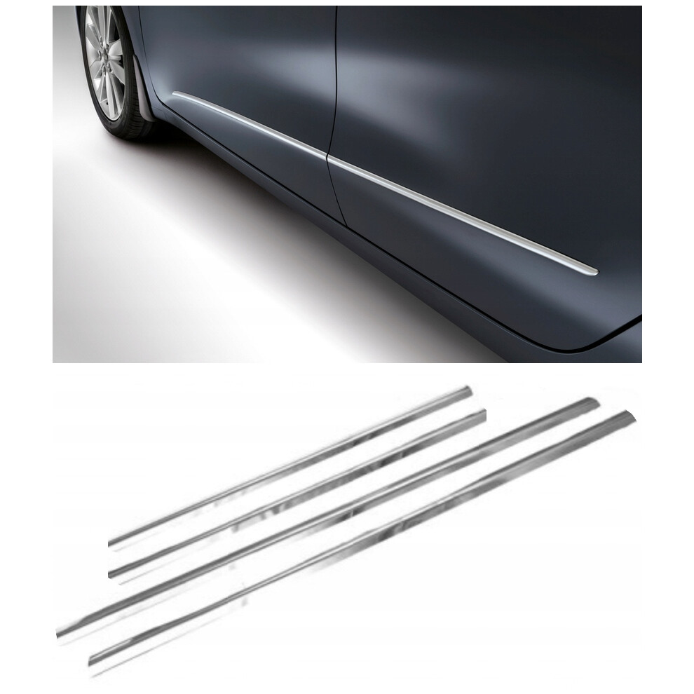 Vw Volkswagen Caddy Maxi Chrome Side Door Trim Strips 4095770680916