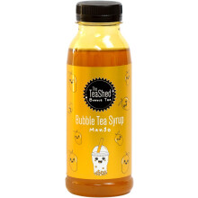 THE TEASHED Mango Bubble Tea Fruit Syrup 330ml | 11 Servings