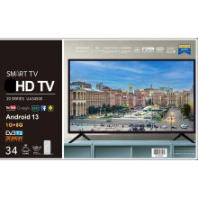 iDOME 32" LED SMART TV HD Ready 2xHDMI 2xUSB WIFI T2 ANDROID 13 220v UK