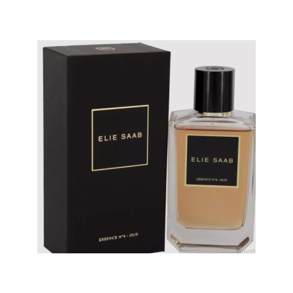 Elie Saab La Collection Essence No.4 Oud Eau De Parfum Spray 100ml - Brand New