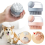 (Grey) Silicone Dog Brush Pet Shampoo Massager Bath Brush 1
