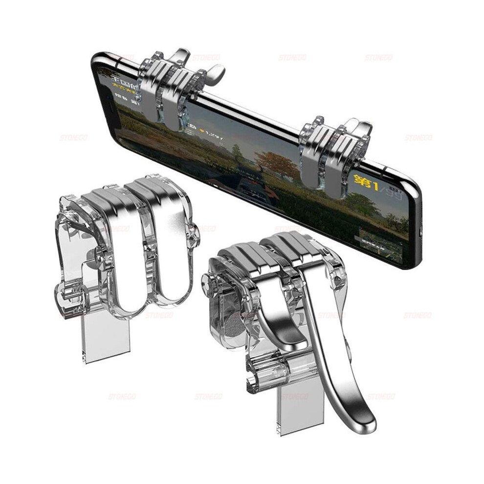(Style C) Mobile Game Controller Game Trigger For Pubg/Fortnite/Call Of Duty,Shooter 9123213478556