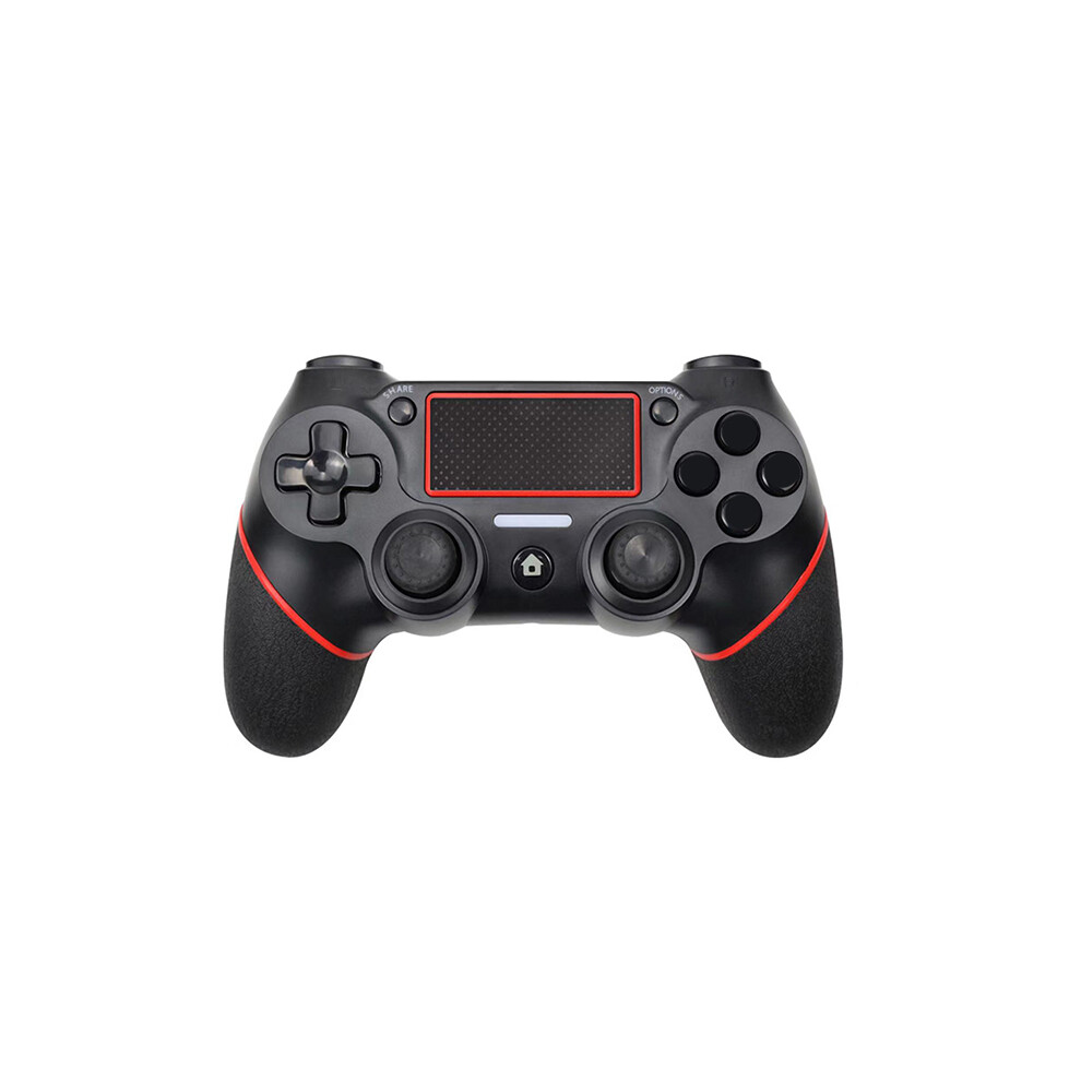 (Wireless Red) Wireless Controller For Ps4 Playstation Ps 4 Play Station Pro Slim Pc Black/Red 9123213480252