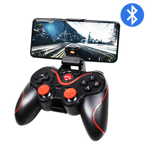 (T3 with stand) Terios T3 Support Bluetooth Gamepad For Android Phone PC Joystick Controle 1