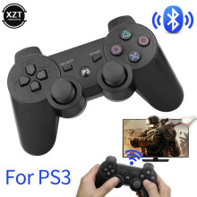 (green) Gamepad Wireless Bluetooth-compatib Joystick Console for Sony PS3 Controller