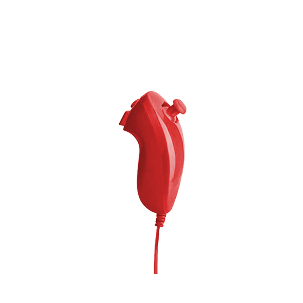 ( 1) 1Pcs/2Pcs Controller For Wii Remote Controller Gamepad Built-In Motion Red 9123213443325