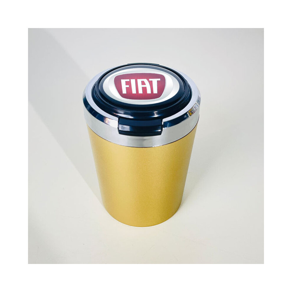 Maxpower () Ashtrays Car Cigarette Ashtray Cup With Lid With Led Portable Detachable Gold/Light
