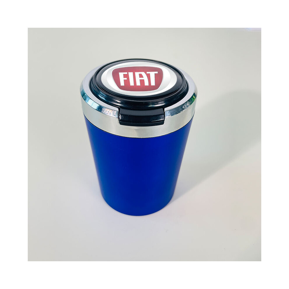 () Ashtrays Car Cigarette Ashtray Cup With Lid With Led Portable Detachable Blue/Light 8658453646812