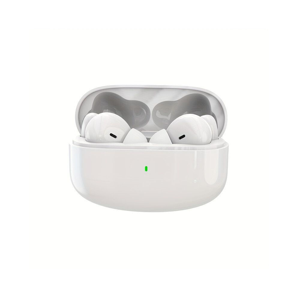 (White) Wireless Bluetooth Earphones For iPhone 15 14 13 12 11 Pro Max Headphone