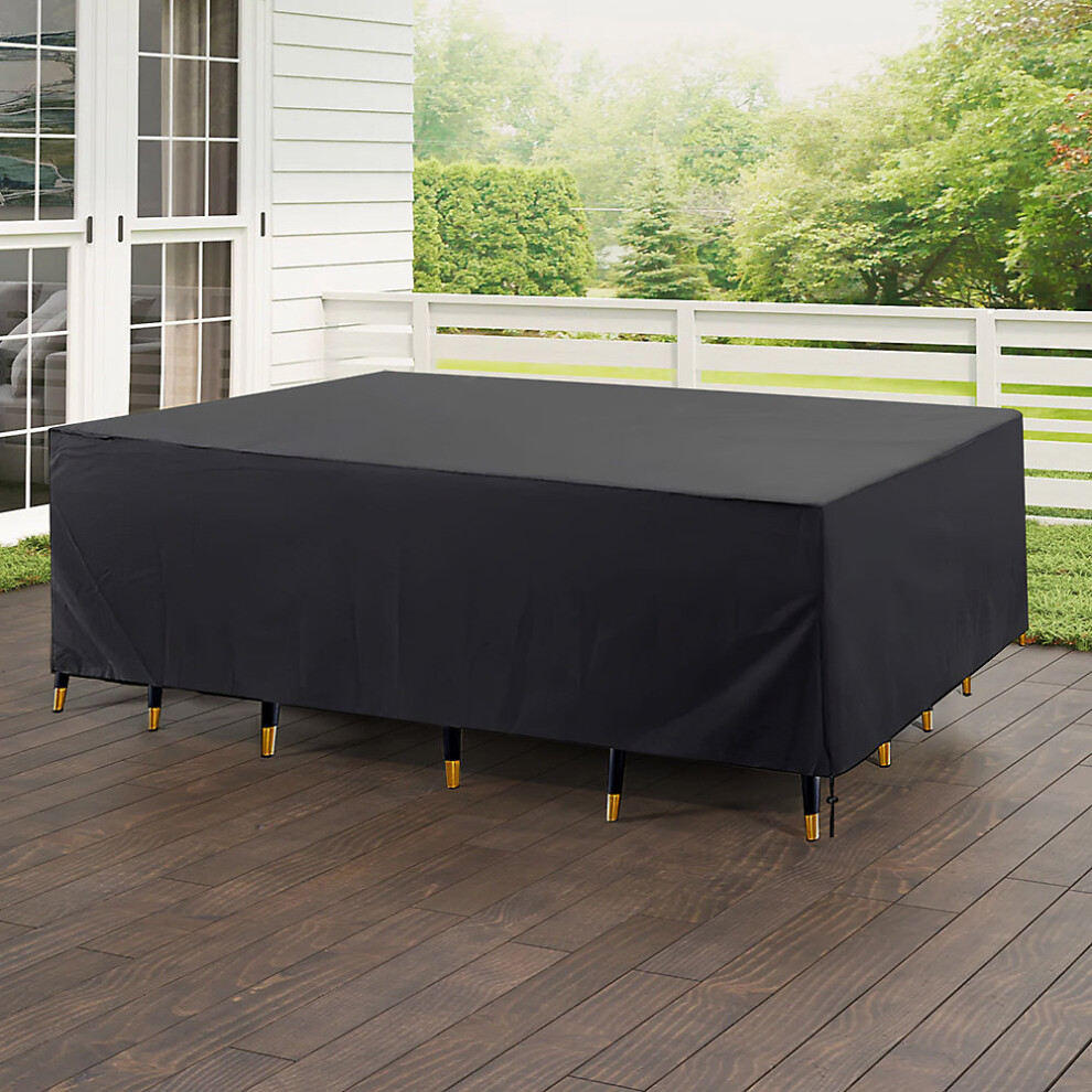(320cm W x 320cm D x 81cm H) Outdoor Patio Waterproof Furniture Cover