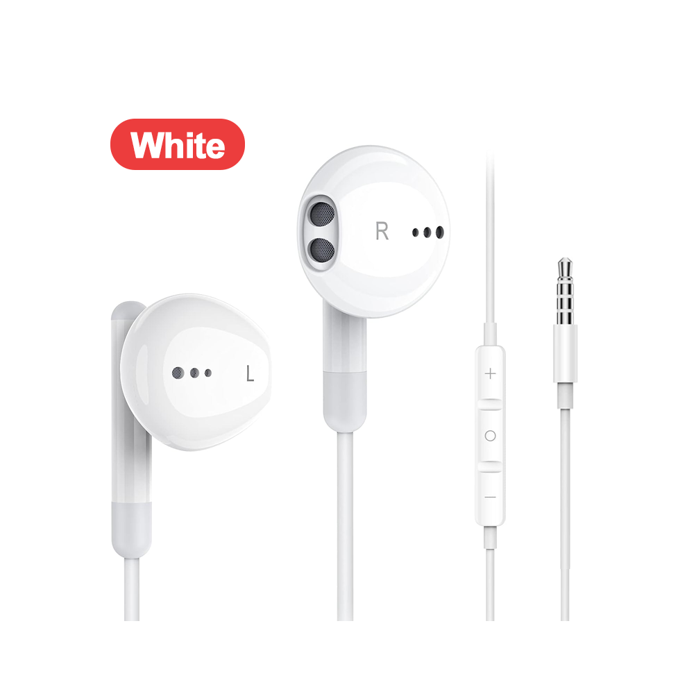 ( 3.5Mm) For Galaxy S24 Ultra Type C Earbud Wired Headphones With Mic Dac Chip White 9123213525724