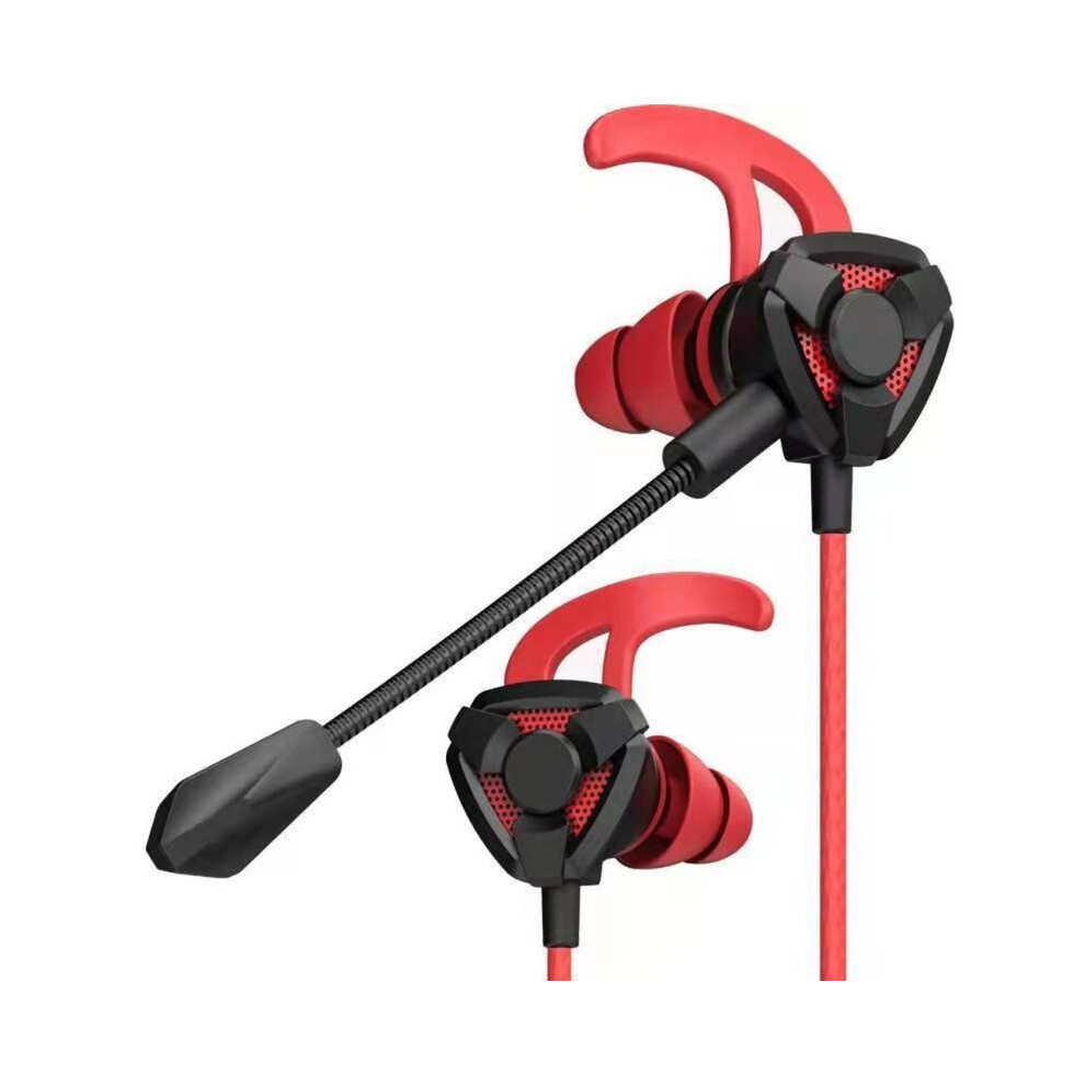 (Red) Universal Gaming Earphones New Multifunctional Professional In-Ear Sports-image-OPC-PDZMBCW-NEW