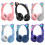 (POLENE) Wireless Bluetooth Headphones Cat Ear Gaming Headset LED Glow Light Helmets 2