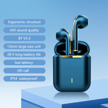 (J18 Mini Blue) Bluetooth 5.3 Earphones&Headphones Sports Wireless Ear Pods J18 TWS Ear