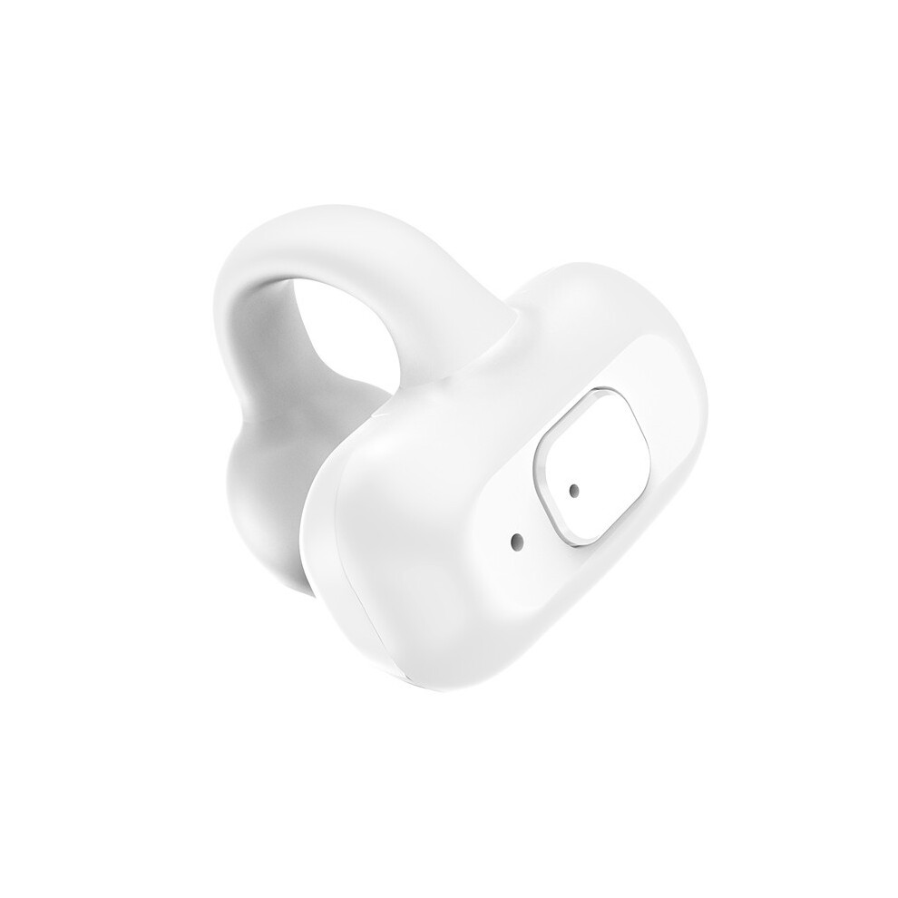 Maxpower (White) Tws Bluetooth 5.3 Ear Clip On Headphones Wireless Earphones Earclip Hifi White