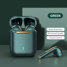 (green) Earbuds True Wireless Earphone Noise Cancelling Update Bluetooth 5.3 Headset