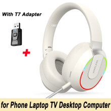 (For PC TV Laptop) Headphone Bluetooth 5.3 HIFI Stereo Wireless Headphone Game Noise Canceling
