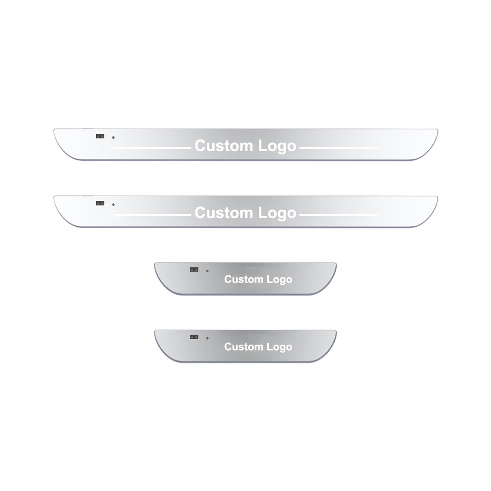 (Customize, 4PCS Set) Wiring-Free LED Car Door Sill Lights RGB Car Pedal Pathway Light USB Wireless-image-OPC-PDZMCQS-NEW