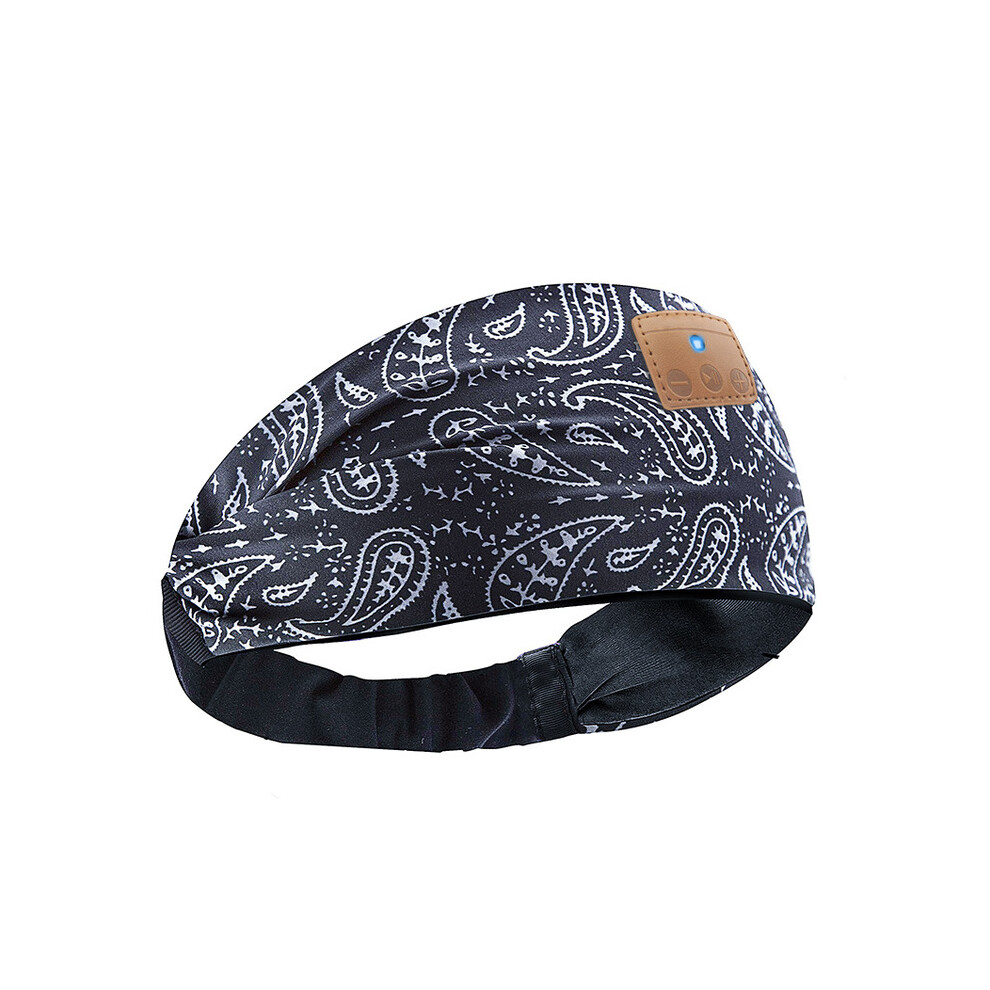 Maxpower (Blue) Tooth 5.0 Sports Headband Stereo Earphone Music Player With Microphone Blue
