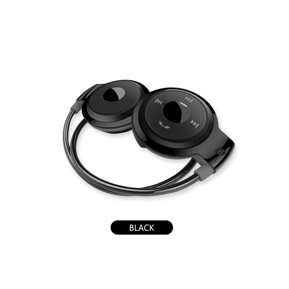 Maxpower (Black) Sport Wireless Bluetooth-Compatib Headphones Stereo Earphones Mp3 Music