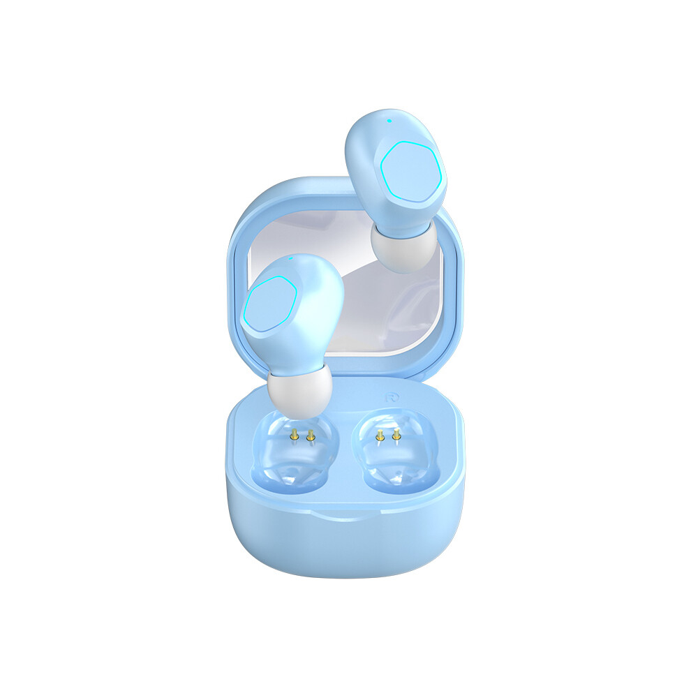 (blue) TWS  M21 pro Bluetooth Earphones Earbud Wireless 5.2 Bluetooth Headphones-image-OPC-PDZMDJW-NEW