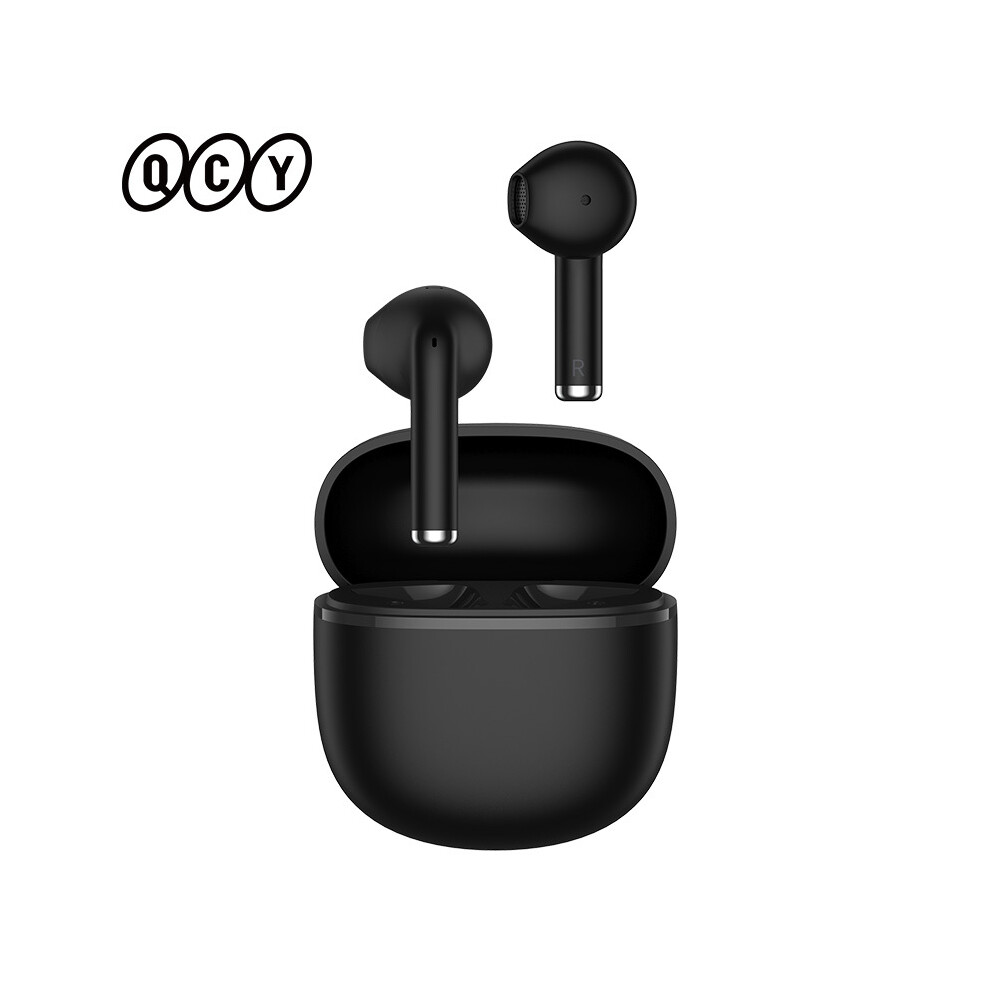 Maxpower (Black) Qcy Ailybuds Lite Wireless Earphones Bluetooth 5.3 Tws Earbuds Semi In-Ear Black