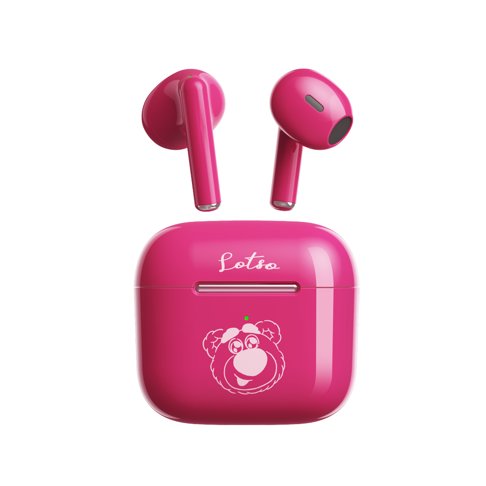 (X25-Rose ) Wireless Bluetooth Headset With Mic Mini Earbuds Noise Cancelling Stereo Red 9123213499735