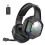 (Black) EKSA E1000 WT 2.4G Low Latency Wireless Gaming Headphones for PC/PS4/PS5/Xbox, 1