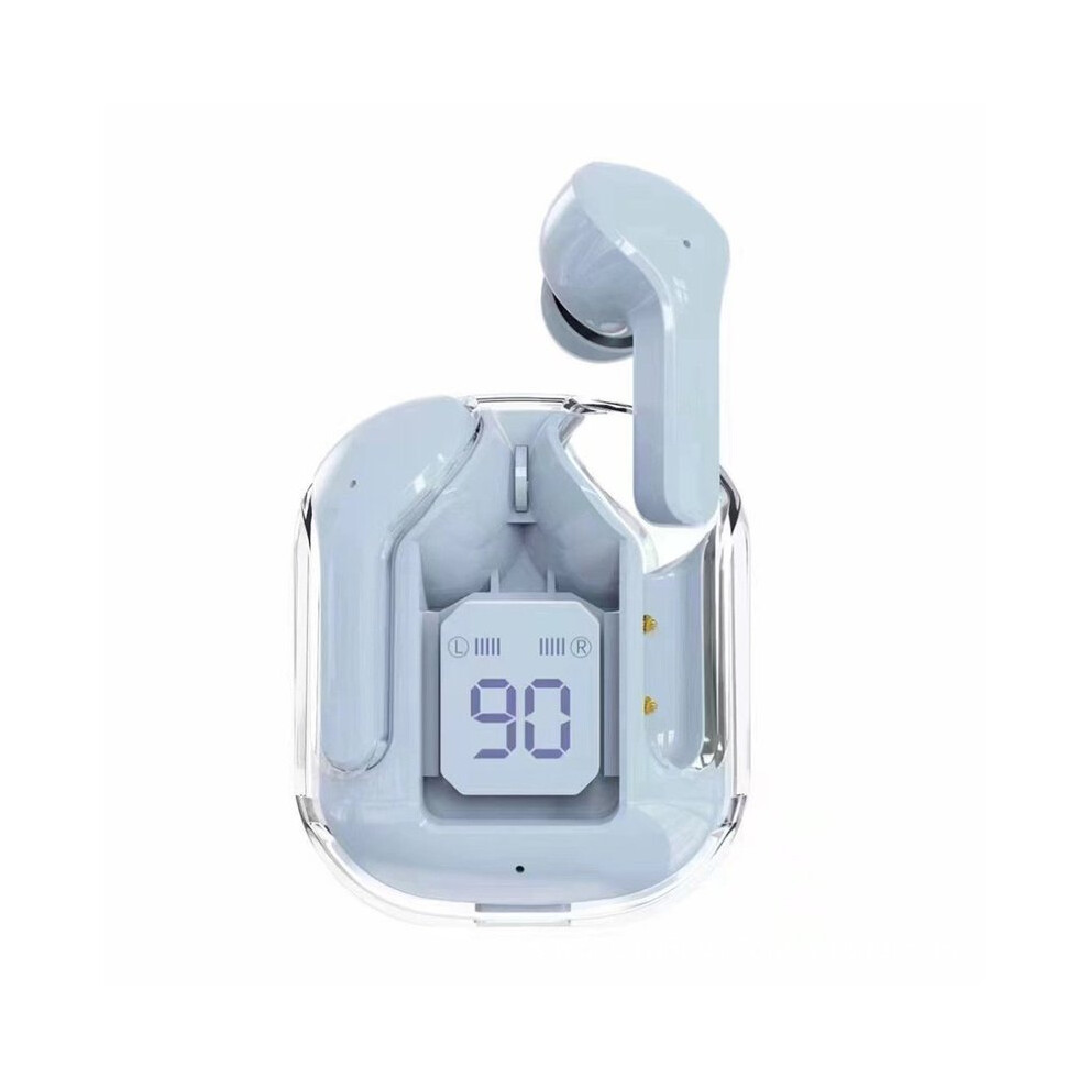 (Blue) Bt30 Enc Noise Canceling Wireless Tooth Earbuds Hifi Stereo Headphones Blue 9123213491715