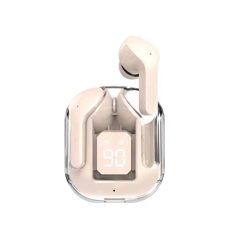 Maxpower (Pink) Bt30 Enc Noise Canceling Wireless Bluetooth Earbuds Hifi Stereo Headphones Pink