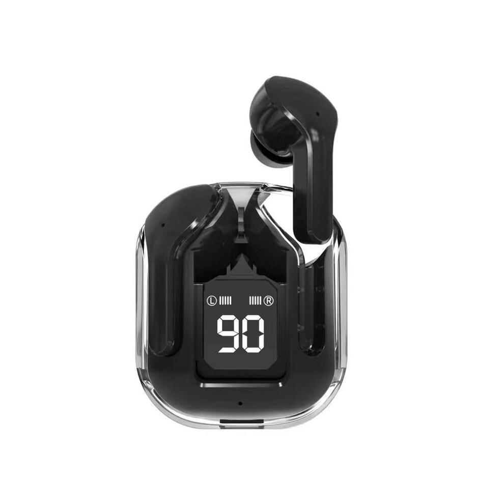 (Black) Bt30 Enc Noise Canceling Wireless Bluetooth Earbuds Hifi Stereo Headphones Black 9123213491685