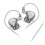 (Black MIC) KZ ZEX Pro Electrostatic +Dynamic+Balanced In-Ear Earphone Noice Cancelling 3