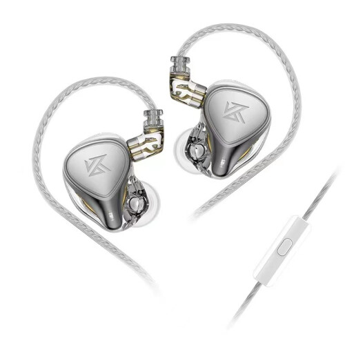 (Black MIC) KZ ZEX Pro Electrostatic +Dynamic+Balanced In-Ear Earphone Noice Cancelling 2