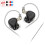(Black MIC) KZ ZEX Pro Electrostatic +Dynamic+Balanced In-Ear Earphone Noice Cancelling 2