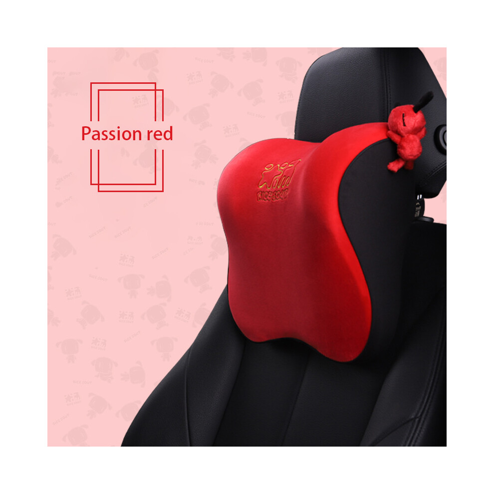 Maxpower (Rd1) High Quality Car Seat Headrest Neck Pillow Auto Rest Guard Lumbar Pillow