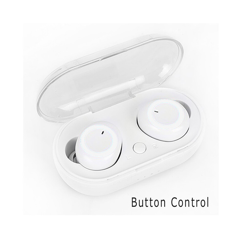 (Y50-) Y50 Wireless Headphones 5.0 Bluetooth Earphones Music Headset Sports Earbuds White 9123213484397