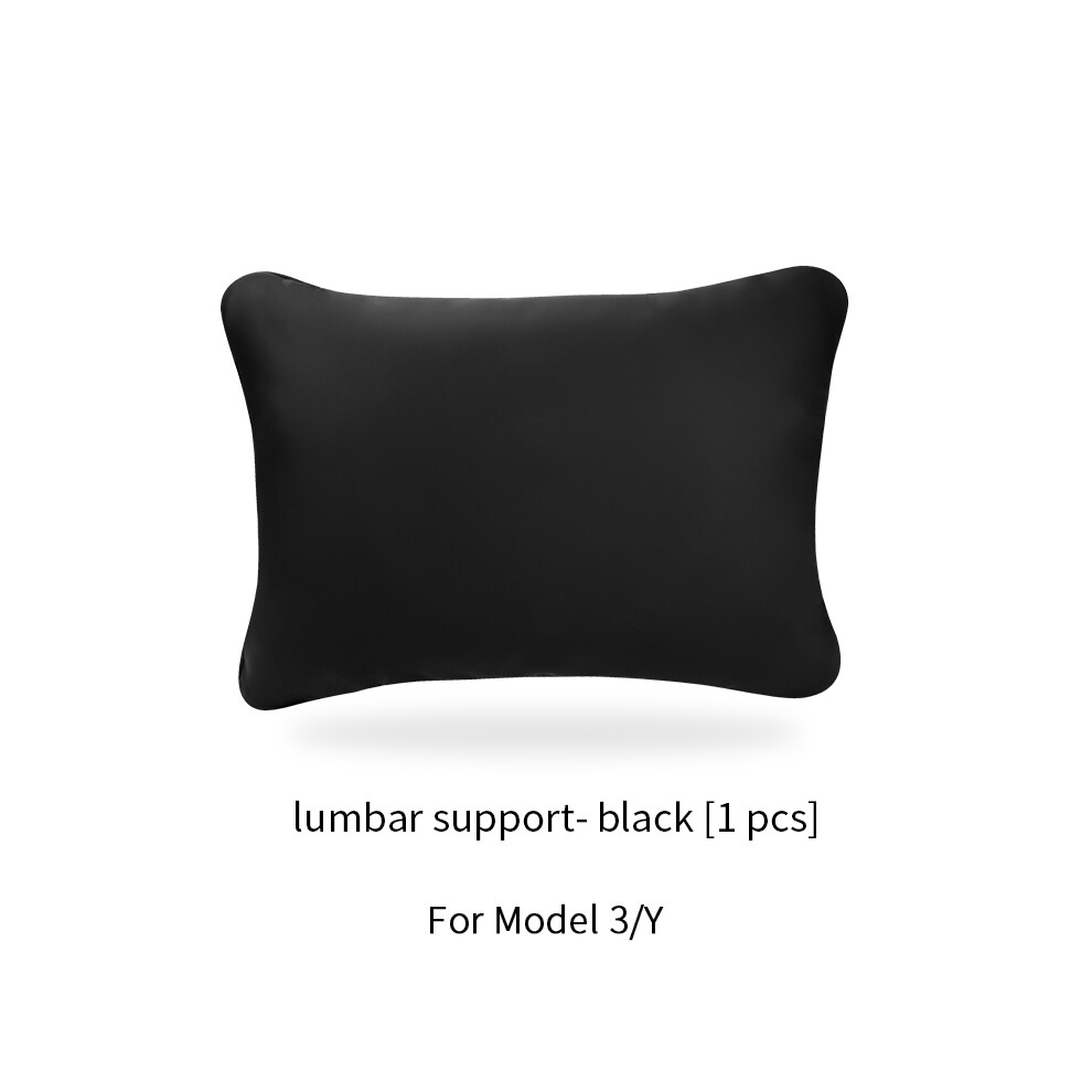 Maxpower (B2) High-Quality Leather Headrest And Lumbar Support Neck Pillow For Tesla
