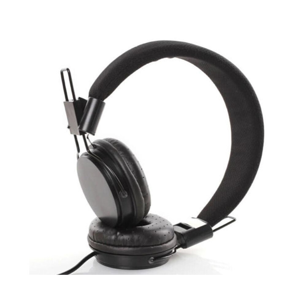 Maxpower (Black) Kids Wired Ear Headphones Stylish Headband Earphones For Ipad Tablet Kid Black